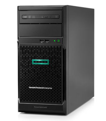 HPE PROLIANT ML30 GEN9 E3-1220V6 1P 8GB-U B140I 4LFF DVD RW SATA 350W PS ENTRY SERVER
